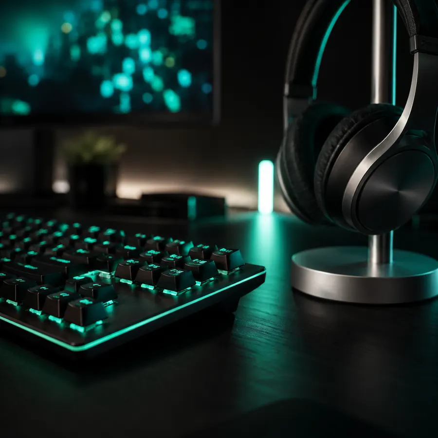 Sudut sewaan PC kelas kompetitif di Arena Gamer, Ipoh
